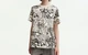 Футболка дитяча H&M 134/140см графіті чорно-біле - зображення 2