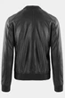 Шкіряна однотонна куртка Bomboogie 8687 XXXL - изображение 8