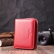 Гаманець для жінок з натуральної шкіри ST Leather 22552 Червоний - зображення 6