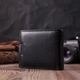Кошелек для мужчин из натуральной кожи ST Leather 22461 Черный - изображение 8