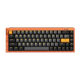 Клавіатура MCHOSE Ace 68 Turbo Mount Tai Magnetic Switch GT Galaxy Orange - зображення 1