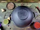 Казан 12л чавунний 40см узбецький WOK з кришкою сковородою гриль чавунна вага 14кг - зображення 4