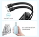 Портативный повербанк Anker 20000 mAh 45W с 2 встроенными кабелями USB-C, быстрая зарядка PD и LED дисплей, Power Bank для телефона, планшета, ноутбука - изображение 6
