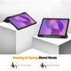 Чехол TPU Lenovo Idea Tab Plus 12.1" (2025) / Tab K12 TB361FU, TB361ZU Серый - изображение 6