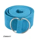 Ремінь для йоги EasyFit Yoga Strap 183 см світло-блакитний (пояс для йоги та пілатесу) - зображення 1