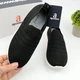 Текстильные кроссовки, мокасины для мальчика Apawwa (ZC65 black) Размер 34, 20.5 см - изображение 7
