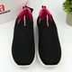 Мокасины, текстильные кроссовки для девочки Apawwa (Z2401P black-fuchsia) Размер 37, 24.2 см - изображение 8