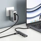 Адаптер Satechi 4-in-1 USB-C Slim Multiport Adapter 4K Space Grey - изображение 4