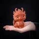 Фігурка для чайної церемонії Дракон із глини Tea Pet червоний - зображення 3