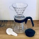 Набор Hario CRAFT V60 Kit Drip для заваривания кофе с воронкой, сервером 700 мл и 40 фильтрами 02 (ACB230DF152C) - изображение 10