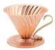 Пуровер вирва для кави V60 мідь розмір 02 Hario мідний - зображення 1