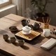 Чайный столик чабань Serving 20×20 см из бамбука и пластика (51086AB459A6) - изображение 4