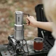 Кофеварка гейзерная 100 мл. MHW-3Bomber Double Valve Moka Pot Blue - изображение 2