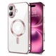 Чехол Fiji Chrome для Apple iPhone 17 с MagSafe и защитой камер Rose Gold - изображение 1