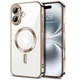 Чехол Fiji Chrome для Apple iPhone 16 с MagSafe и защитой камер Brown - изображение 1