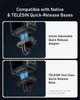 Кріплення-адаптер (рамка) Telesin S6-FMS-35-TDJ — металева для екшн-камери DJI Action 6 - зображення 4