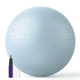 М’яч для фітнесу WCG Balance Pro 65 см Anti-Burst до 500 кг з насосом, фітбол для йоги, пілатесу та вагітних, блакитний - зображення 1