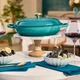Каструля Le Creuset Signature Bleu Riviera 6,7 л (21177280994450) - зображення 7