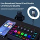 Внешняя звуковая карта F11 - 5 канальный микшер, аудиоинтерфейс, Bluetooth, адаптер Live Sound Card USB-гарнитура для микрофона - изображение 5