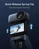 Адаптер магнітний TELESIN з двома захопленнями для DJI OSMO Nano DJI Osmo Action 6 код S7-JBK-25-TDJ - зображення 6