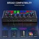 Внешняя звуковая карта F009, аудиоинтерфейс, микшер, Bluetooth адаптер Live Sound Card USB-гарнитура для микрофона Voice Changer - изображение 5