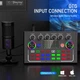 Внешняя звуковая карта F009, аудиоинтерфейс, микшер, Bluetooth адаптер Live Sound Card USB-гарнитура для микрофона Voice Changer - изображение 7