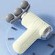 Масажний пістолет Fascial Gun портативний вібромасажер для тіла 6 швидкостей 9 змінних головок (AA0556) - зображення 3
