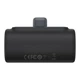 Повербанк Baseus Compact Mini Power bank 5000 mAh 20W PD Type-C швидка зарядка, чорний (P1OO683O6II3-OO) - зображення 4