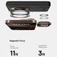 Повербанк Baseus EnerFill FT11 Magnetic 10000 mAh, 27W, для Apple Watch і смартфона, USB-C, чорний (P1OO821O6IZ3-OO) - зображення 5