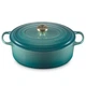 Каструля Le Creuset Signature Bleu Riviera 6,3 л овальна (21178310994450) - зображення 1