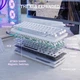 Магнітна ігрова клавіатура ATTACK SHARK X68 HE 8kHz Білий контур - зображення 5