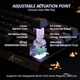 Магнітна ігрова клавіатура ATTACK SHARK X68 HE 8kHz Чорна - зображення 4
