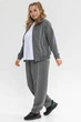 Жіночий демісезонний спортивний костюм із бавовни TOTALFIT Baggy SET16-LD92 S - изображение 5