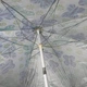 Пляжна садова парасолька 2.5 м Best-13 Метелики Anti-UV з нахилом білий з блакитним - зображення 2