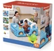 Игровой центр Bestway Fisher-Price Надувная машина с мячиками 117 x 76 x 61 см 93577 (6941607393116) - изображение 3
