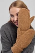 Рукавиці FAMO Teddy RUK-101 Темно-бежевий one size One size (Teddy RUK-101) - изображение 1