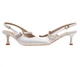 Босоніжки жіночі Bravo Moda 0342/GWHITE SKORA 41 Білий - зображення 5