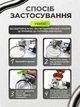 Консервный нож открывашка для банок консерв и бутылок 3 в 1 консервовскрыватель кухонный механический ручной поворотный нержавеющая сталь пластик с плавным открыванием безопасным срезом крышки удобной рукояткой 21 см черный + экономка для чистки овощей - изображение 5