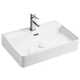 Раковина подвесная-накладная Mixxus Premium QUADRO-0204 600x420x130mm (отверстие под смеситель, перелив) (MP6719) - изображение 1