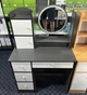 Стіл для макіяжу зі світлодіодним дзеркалом XPRO STL-MD 72 сіро-білий (49844-STL-MD 72_3083) - зображення 4