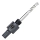 Тримач свердла корончатого біметалічного 3/8" з центруючим свердлом INTERTOOL SD-5601 - зображення 1