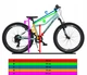 Велосипед 24'' MTB JUNIOR SHIMANO LAZARO STARLIGHT ALUMINIUM MINT - зображення 4