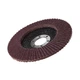 Диск шлифовальный лепестковый 115 x 22мм зерно K80 INTERTOOL BT-0108 - изображение 4
