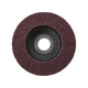 Диск шлифовальный лепестковый 115 x 22мм зерно K36 INTERTOOL BT-0103 - изображение 2