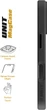 Чехол для смартфона ArmorStandart Unit MagCase для Apple iPhone 17 Black + Orange Button Set (ARM90579) - изображение 3