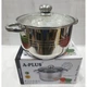 Каструля зі скляною кришкою 5.1 л A-Рlus WK-2168 - зображення 2