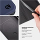 Чехол-книжка для смартфона ArmorStandart OneFold Case для Xiaomi Redmi Note 15 Pro 4G Dark Blue (ARM89986) - изображение 3
