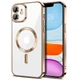 Чехол Fiji Chrome для Apple iPhone 11 с MagSafe и защитой камер Brown - изображение 1