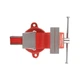 Тиски слесарные поворотные 100мм эконом INTERTOOL HT-0080 - изображение 6