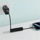 Кабель спіральний пружина Type-C на Type-C ACEFAST C14-03 spring charging data cable (1.2m, 60W, 3A, 480 Mbps). Black - зображення 7